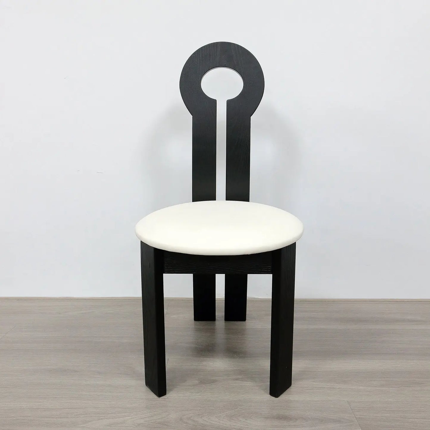 Unique Design Ancient Mermaid Key Shape Oak Legs Backrest Dining Chair Marsiling