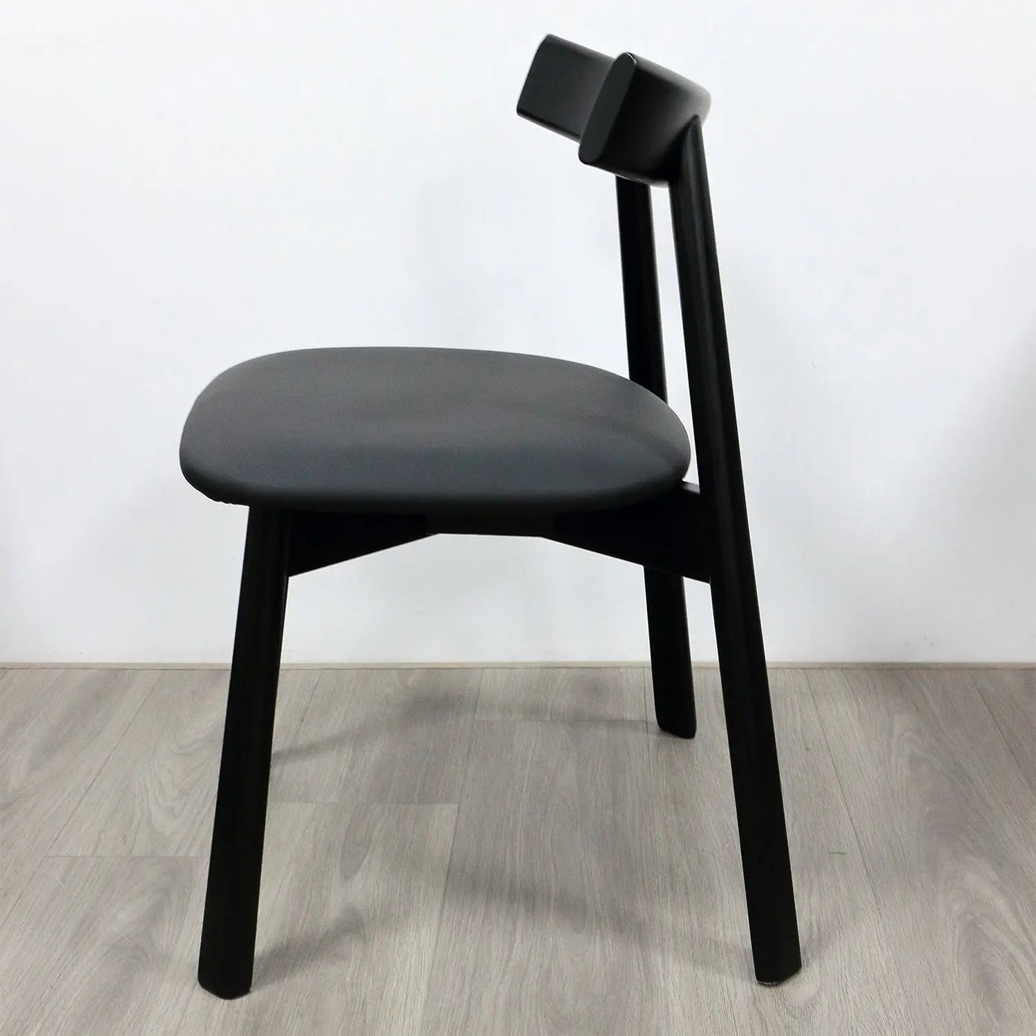 Marsiling Leisure Cafe Dining Chair Home Upholstery Chair Solid Wooden Chair Marsiling