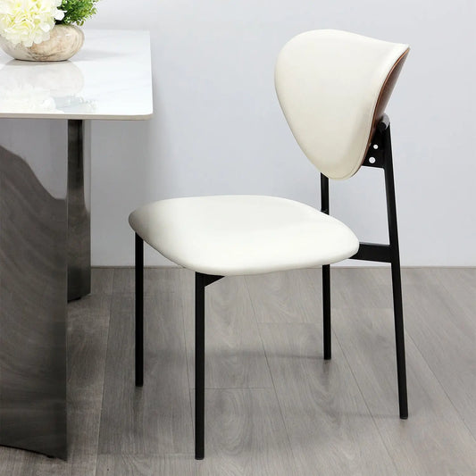 Stylish PU Leather Home Office Chair for Dining and Garden Spaces Marsiling