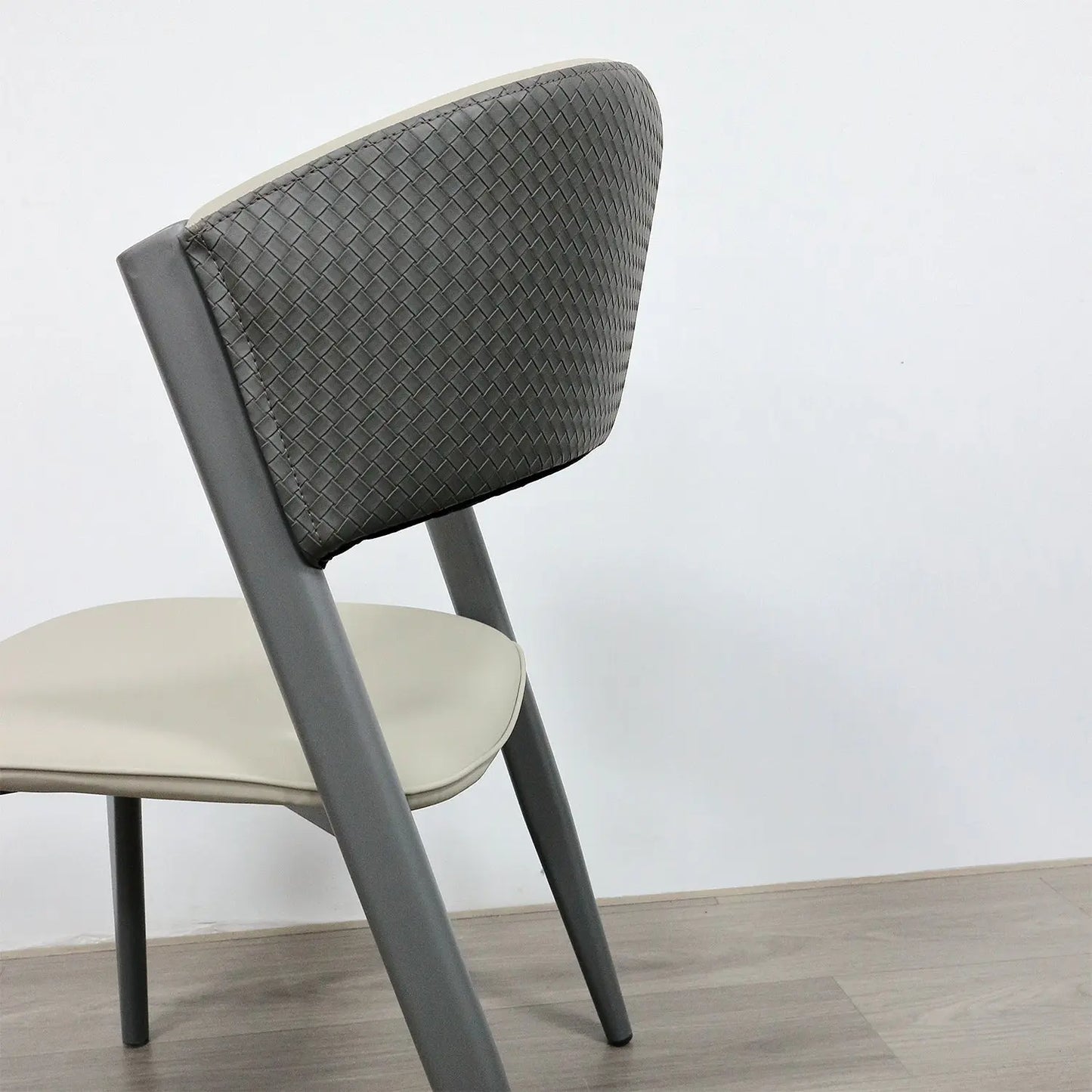 Home Restaurant Hotel Modern Iron Legs Dining Room Furniture Dining Chair Marsiling
