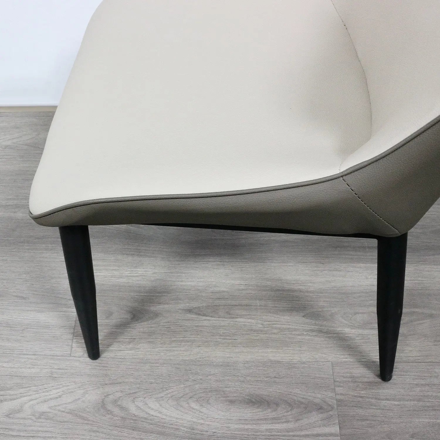 Luxury Contemporary Home High-End Sense Retro Chairs PU Leather Dining Chairs Marsiling