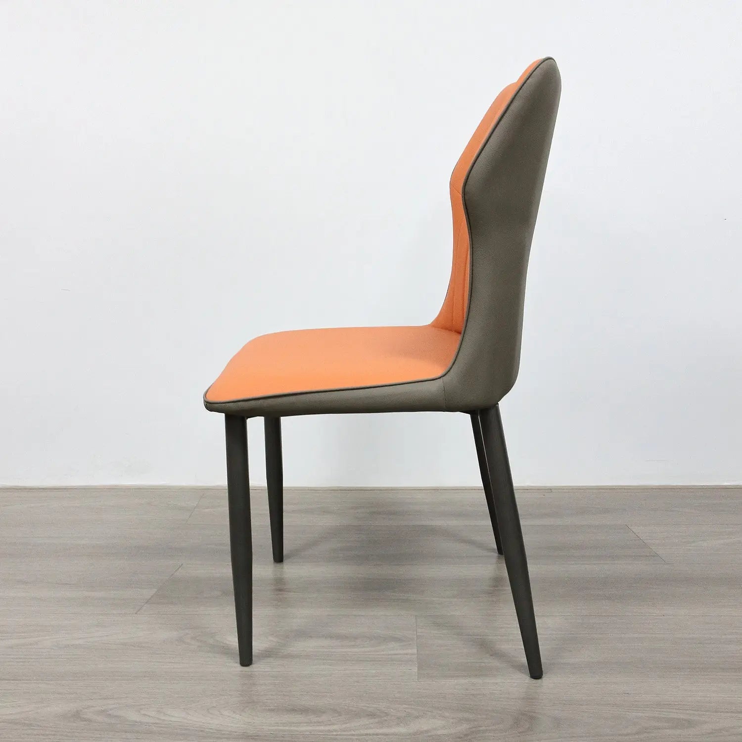 Minimalist Design Home PU Leather Dining Chairs Office Meeting Leisure Chair Marsiling