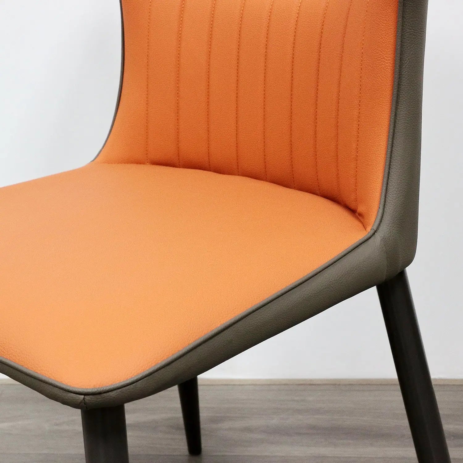 Minimalist Design Home PU Leather Dining Chairs Office Meeting Leisure Chair Marsiling