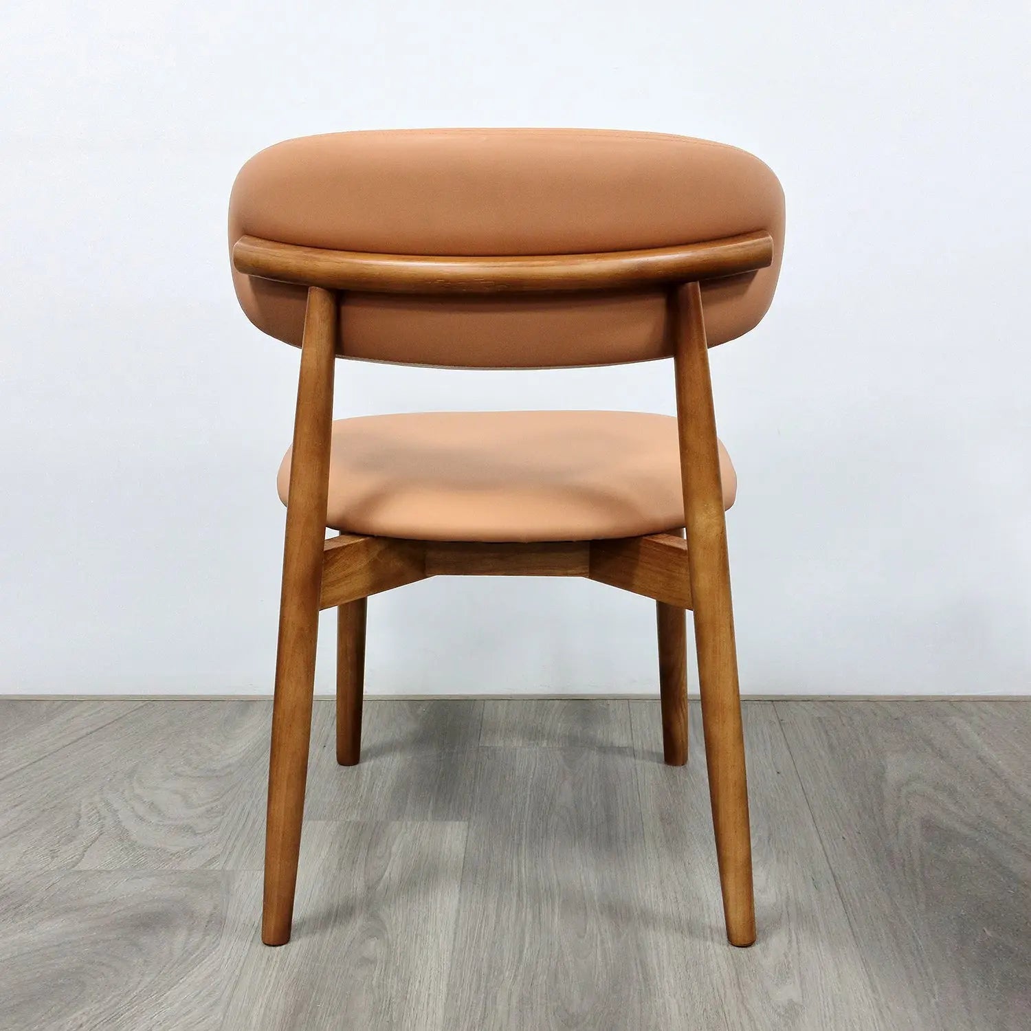 Solid Wooden Cross Back Dining Chair for Living Room Kitchen and Restaurant Marsiling