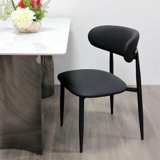 Wholesale Dining Room Chair Coffee Hotel PU Leather Living Room Furniture Marsiling